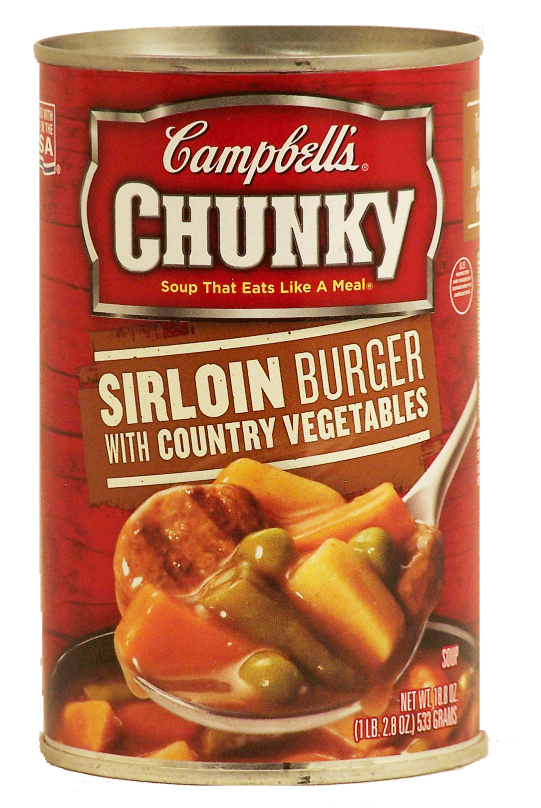 Campbell's Chunky sirloin burger with vegetables chunky soup Full-Size Picture